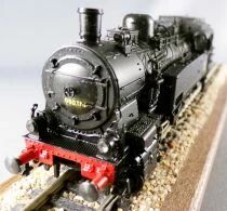 Fleischmann 4095 Ho Sncf Loco Vapeur Loco-tender 050 TA I Noir Eclairage en Boite 2