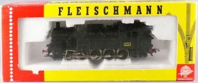 Fleischmann 40950 Ho Sncf Steam Loco 0-10-0 050 TA I Black Lighting Boxed