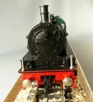 Fleischmann 4147 Ho Kpev Loco Vapeur Type 040 G8.1 4537 Hanovre Vert Eclairage sans Boite