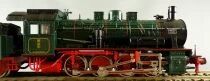 Fleischmann 4147 Ho Kpev Loco Vapeur Type 040 G8.1 4537 Hanovre Vert Eclairage sans Boite