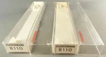 Fleischmann 8110 N Scale DB 2 x Coach Av&uuml;mz 111 61 80 19-70 008-6 Blue Mint in Box