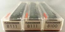 Fleischmann 8111 x 2 8100 Ech N Db 3 Voitures Epoque IV Neuve Boite