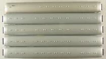 Fleischmann 8120 8121 x 2 8122 x 2 N Scale DB Silberling Train Set 5 x Coach Mint in Box