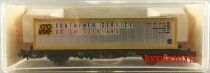 Fleischmann 8241 Ech N Db Wagon Plat Porte Conteneur Container Service Uk Suisse 2 Essieux Lbs (BTmms) 21 80 411 7 882-1 Neuf Bo