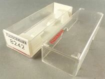 Fleischmann 8242 Ech N Db Wagon Plat Porte Conteneur World Transport Agency Ltd 2 Essieux Lbs (BTmms) 21 80 411 7 882-1 Neuf Boi