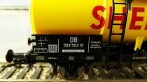 Fleischmann 825430 Ho Db Shell + Aral Tank Wagons 2 Axles Era III Mint in Box