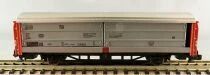Fleischmann 8335 N Scale Sncf Sliding Sides Wagon 2 Axles Hbis 299 Klmmgs 299 21 80 211 6 998-0 Silver/Brown Mint in Box