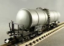 Fleischmann 8480 N Scale Db Eva Tank Wagon with Bogies 21 80 077 4 374-5 [P] Grey Mint in Box