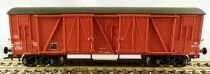 Fleischmann 935391 F Ho Sncf Wagon Couvert &agrave; Bogies Lyw 412016 Epoque III Neuf Boite