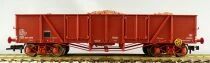Fleischmann 935730 F Ho Sncf Wagon Tombereau avec Chargement Bogies Eaklmo 21 87 593 9 002-2 Neuf Boite