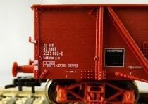Fleischmann 935730 F Ho Sncf Wagon Tombereau avec Chargement Bogies Eaklmo 21 87 593 9 002-2 Neuf Boite