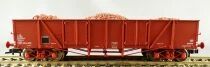 Fleischmann 935730 F Ho Sncf Wagon Tombereau avec Chargement Bogies Eaklmo 21 87 593 9 002-2 Neuf Boite