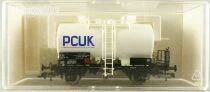 Fleischmann 955410 F Ho Sncf PCUK Tank Wagon White 2 Axles 23 87 736 5 011-0 Mint in Box
