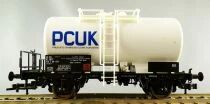 Fleischmann 955410 F Ho Sncf PCUK Tank Wagon White 2 Axles 23 87 736 5 011-0 Mint in Box