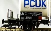 Fleischmann 955410 F Ho Sncf Wagon Citerne PCUK 2 Essieux Blanc 23 87 736 5 011-0 Neuf Boite
