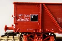 Fleischmann Ho Sncf Dump Wagon with Bogies Tyw 795035 Near Mint no Box