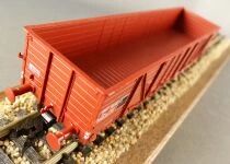 Fleischmann Ho Sncf Dump Wagon with Bogies Tyw 795035 Near Mint no Box