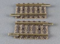 Fleischmann Piccolo 9104 N Scale 2 Straight Tracks 27,75 mm