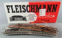 Fleischmann Piccolo 9166 Ech N Traversée Jonction Double Tjd Électrique Décalée à Gauche Neuf Boite