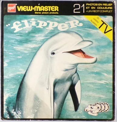 Flipper - Livret 3 disques + R�cit Complet View-Master 3D (GAF) R�f. NB 485 -F
