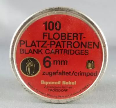 Flobert Platz Patronen Boite de 100 Cartouches � Blanc Calibre 6mm Neuf Blister