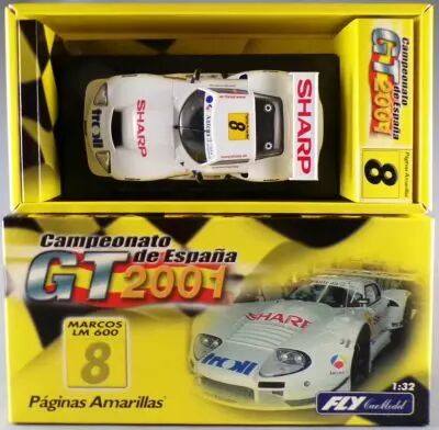 Fly PA1 - Marcos LM 600 N�8 GT Championne d\'Espagne 2001 Edition Limit�e Neuve Boite 1/32