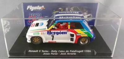 Flyslot 037303 - Renault 5 Turbo - Rally Cales de Palafrugell 1986 Jesus Puras Jos� Arrarte MIB 1:32