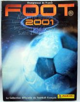 Football - Collecteur de vignettes Panini - Championnat de France Foot 2001