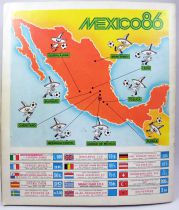 Football - Collecteur de vignettes Panini - FIFA World Cup Mexico 1986