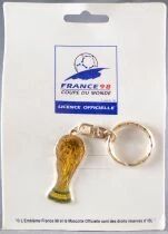 Football - Fifa World Cup France 98 - Keychain Trophy - Mint on Card)