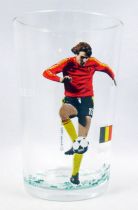 Football - Verre Promo Foot 1982 - Jan Ceulemans (Belgique - Coupe du Monde Espagne 1982)