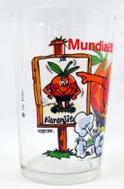 Football - Verre Promo Foot 1982 - Naranjito (Mascotte de la Coupe du Monde Espagne 1982)