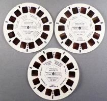 Football Association Sportive de Saint Etienne - 3 Disques View-Master 3D sans Pochette R&eacute;f. BD 192 -F