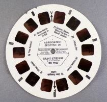 Football Association Sportive de Saint Etienne - 3 Disques View-Master 3D sans Pochette R&eacute;f. BD 192 -F