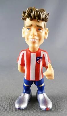 Football Soccer - Minix - 3\  Collectible Pvc Figure - Atletico Madrid - Antoine Griezmann