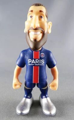 Football Soccer - Minix - 3\  Collectible Pvc Figure - Atletico Madrid - Paris Saint-Germain - Sergio Ramos