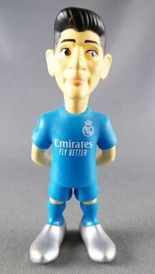 Football Soccer - Minix - 3\  Collectible Pvc Figure - Real Madrid - Thibaut Courtois