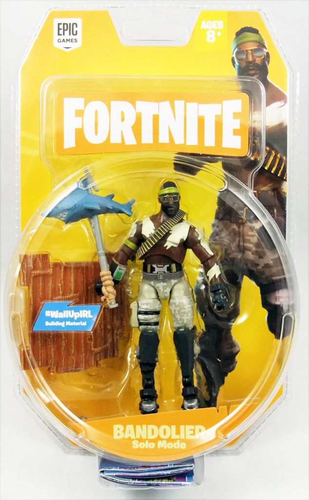 Details about   Fortnite Bandolier Solo Mode Action Figure-New In Sealed Box