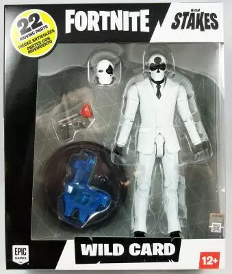 Fortnite - McFarlane Toys - Wild Card Black - Figurine articul�e 17cm