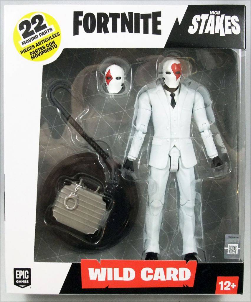 Fortnite High Stakes Action Figure Red Wild Card 