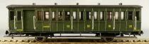 Fradis Ho Sncf Petite Ceinture Fourgon/ 3&egrave;me Classe 2 Essieux &agrave; Porti&egrave;res Lat&eacute;rales & Marchepieds C4 Df 166 Proche Neuf sans Boi