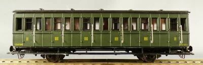 Fradis Ho Sncf Petite Ceinture Two-Axle 2nd/3rd Class Car with Side Doors & Footboards B2 C4 853 Near Mint no Box