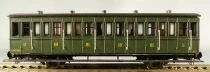 Fradis Ho Sncf Petite Ceinture Voiture 2&egrave;me/3&egrave;me classe 2 Essieux &agrave; Porti&egrave;res Lat&eacute;rales & Marchepieds B2 C4 853 Proche Neuf sans