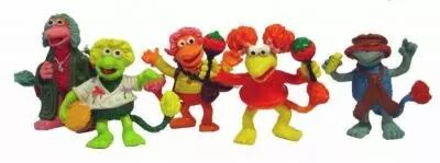 Fraggle Rock - Comics Spain PVC - Complete set of 5 figures