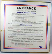 France cut by counties - 100 pieces Jigsaw Puzzle - Dyma 1968