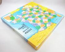 France cut by counties - 100 pieces Jigsaw Puzzle - Dyma 1968