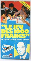 France Inter\'s 1000 Francs Game - Board Game - Editions Dujardin 1978