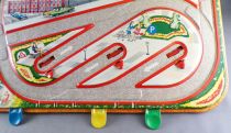 France Jouet Technofix 295 Boxed Traffic Control with 3 Mechanical Tin Cars Complete