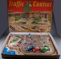France Jouet Technofix 295 Traffic Control 3 Voitures Mécaniques Complet TBE Boite
