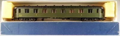 France Trains 221 Ho Sncf Voiture Ocem Paroi Lisse 1�re Classe A8 myfi 4386 Vert Epoque III Neuve Boite